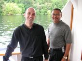 Yacht on Lake Washington - Paul Goade and Clarence Cal 2